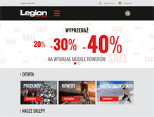 Tablet Screenshot of legion-serwis.com.pl